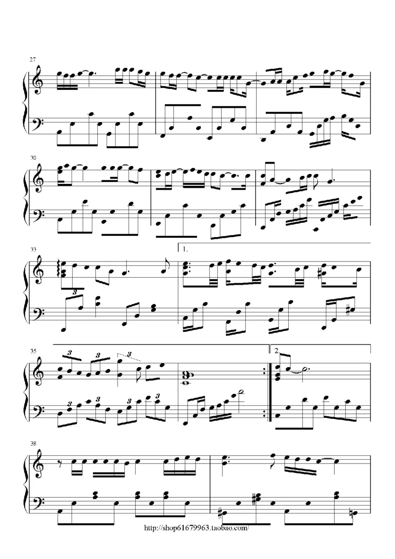 10、孙楠（48页，共14首）_一万首著名钢琴曲谱哈农贝多芬合集视频教学电子版高清无水印可打印_3流行音乐谱_流行钢琴谱合集形式_高清PDF无水印