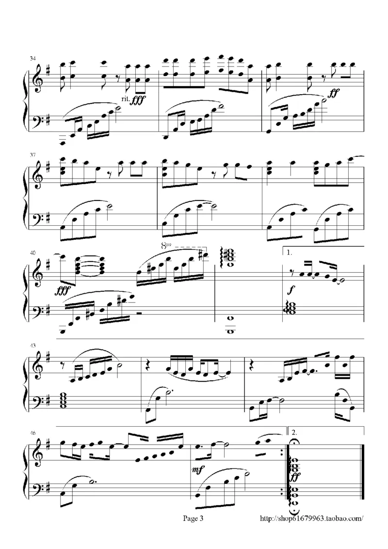 10、孙楠（48页，共14首）_一万首著名钢琴曲谱哈农贝多芬合集视频教学电子版高清无水印可打印_3流行音乐谱_流行钢琴谱合集形式_高清PDF无水印