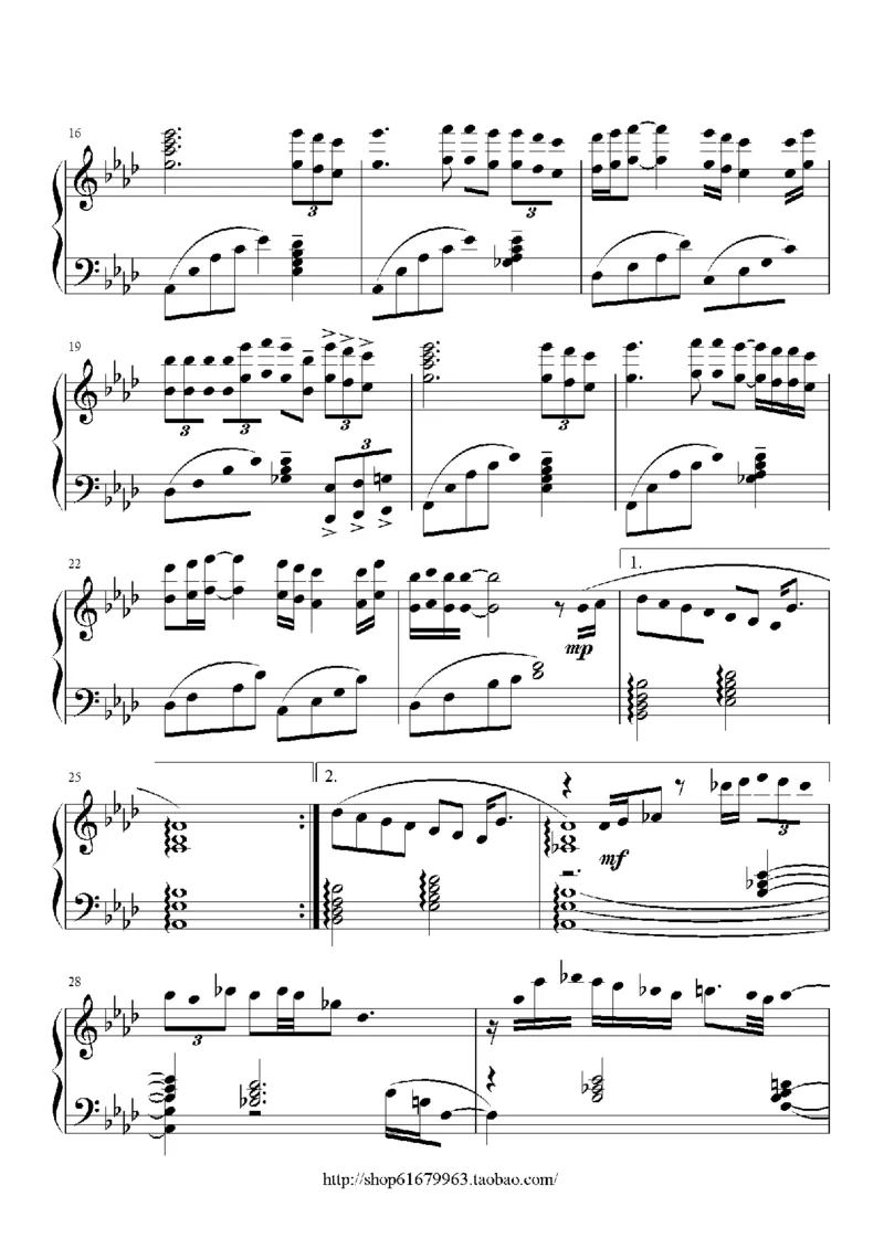 10、孙楠（48页，共14首）_一万首著名钢琴曲谱哈农贝多芬合集视频教学电子版高清无水印可打印_3流行音乐谱_流行钢琴谱合集形式_高清PDF无水印