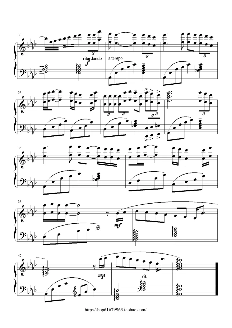 10、孙楠（48页，共14首）_一万首著名钢琴曲谱哈农贝多芬合集视频教学电子版高清无水印可打印_3流行音乐谱_流行钢琴谱合集形式_高清PDF无水印