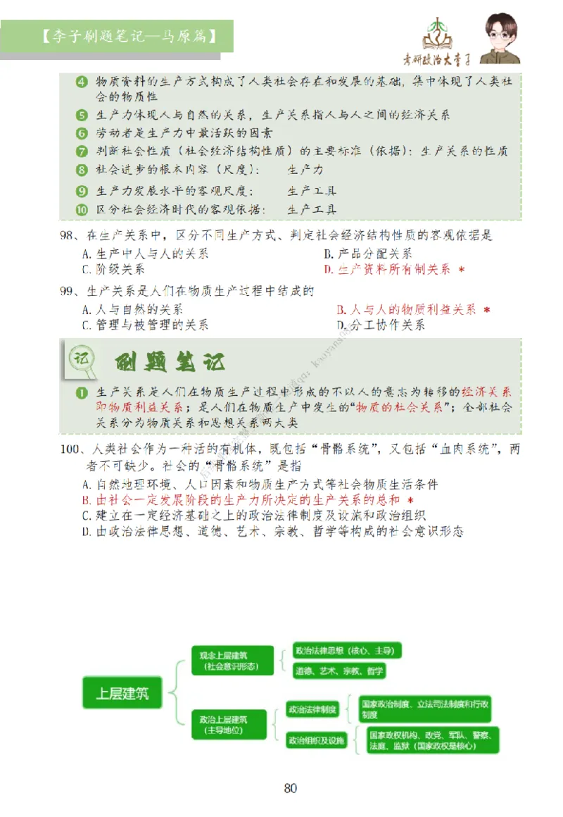 马原篇大李子刷题笔记_2026考公资料_（49）政治理论合集_政治理论合集_2025考研政治_11.大李子_00.课件讲义