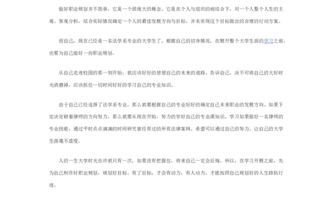 职业规划前言范文_E6-职业规划_95通用范本