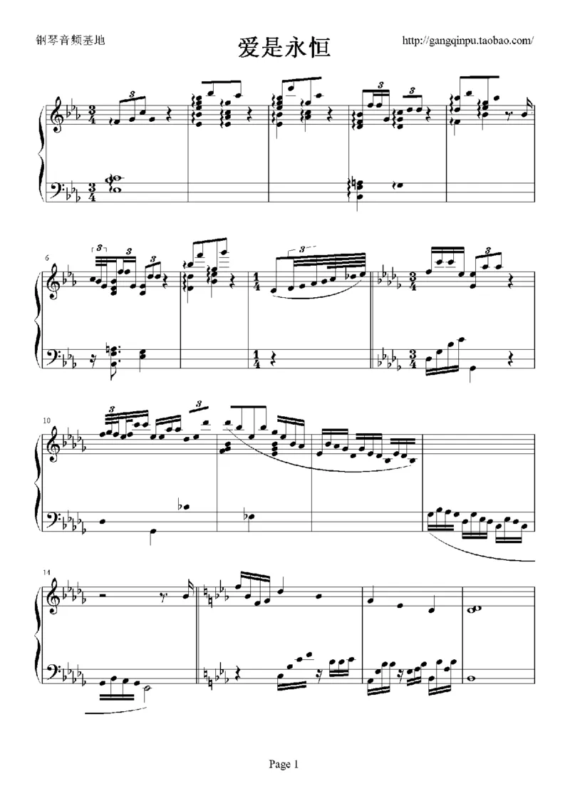 04、张学友（126页，26首）_一万首著名钢琴曲谱哈农贝多芬合集视频教学电子版高清无水印可打印_3流行音乐谱_流行钢琴谱合集形式_高清PDF无水印