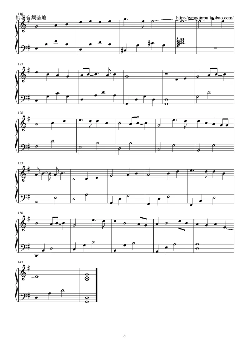 04、张学友（126页，26首）_一万首著名钢琴曲谱哈农贝多芬合集视频教学电子版高清无水印可打印_3流行音乐谱_流行钢琴谱合集形式_高清PDF无水印