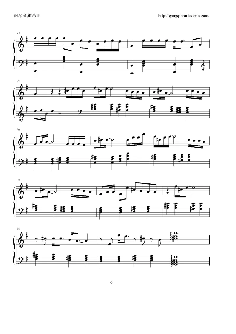 04、张学友（126页，26首）_一万首著名钢琴曲谱哈农贝多芬合集视频教学电子版高清无水印可打印_3流行音乐谱_流行钢琴谱合集形式_高清PDF无水印