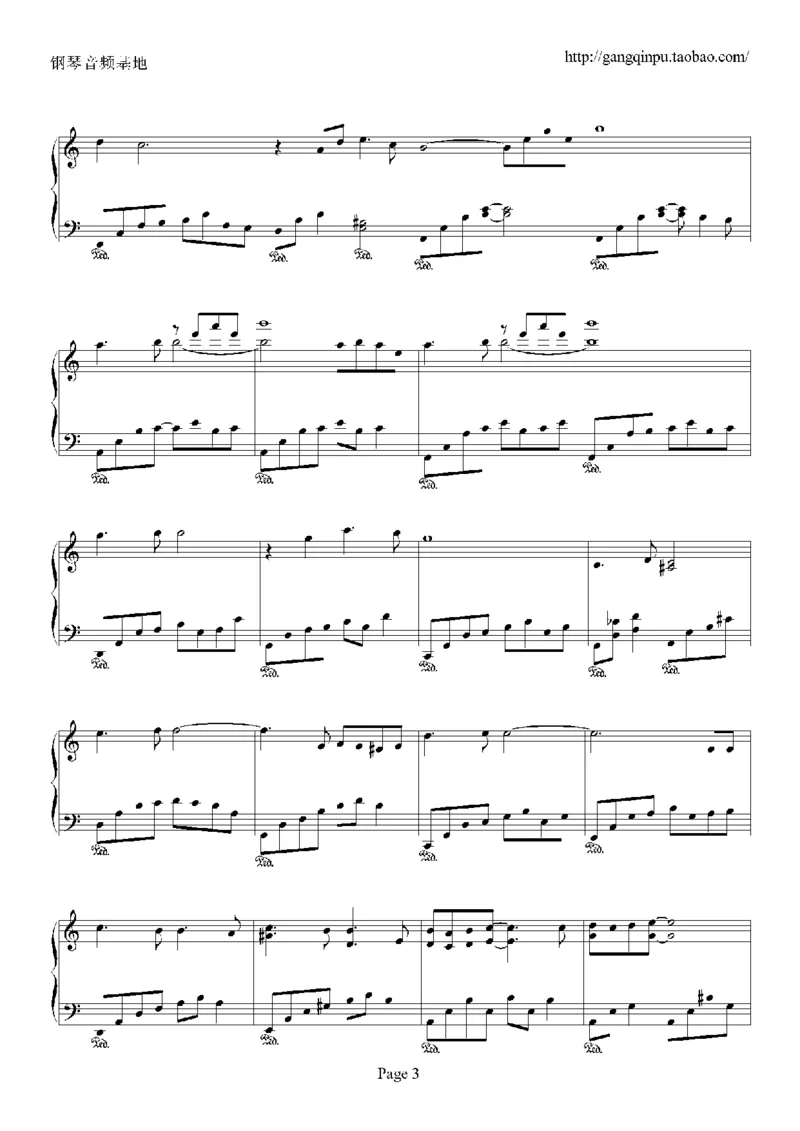 04、张学友（126页，26首）_一万首著名钢琴曲谱哈农贝多芬合集视频教学电子版高清无水印可打印_3流行音乐谱_流行钢琴谱合集形式_高清PDF无水印