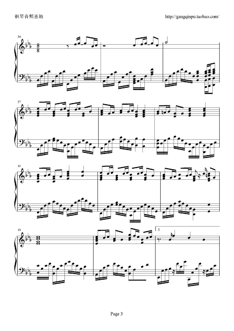 04、张学友（126页，26首）_一万首著名钢琴曲谱哈农贝多芬合集视频教学电子版高清无水印可打印_3流行音乐谱_流行钢琴谱合集形式_高清PDF无水印