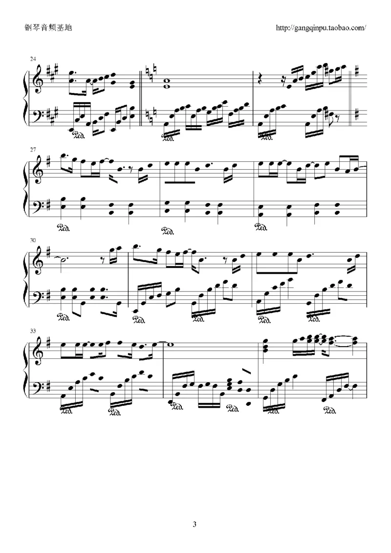 04、张学友（126页，26首）_一万首著名钢琴曲谱哈农贝多芬合集视频教学电子版高清无水印可打印_3流行音乐谱_流行钢琴谱合集形式_高清PDF无水印