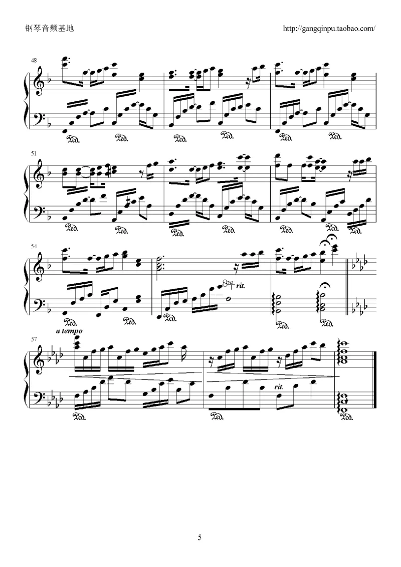 04、张学友（126页，26首）_一万首著名钢琴曲谱哈农贝多芬合集视频教学电子版高清无水印可打印_3流行音乐谱_流行钢琴谱合集形式_高清PDF无水印