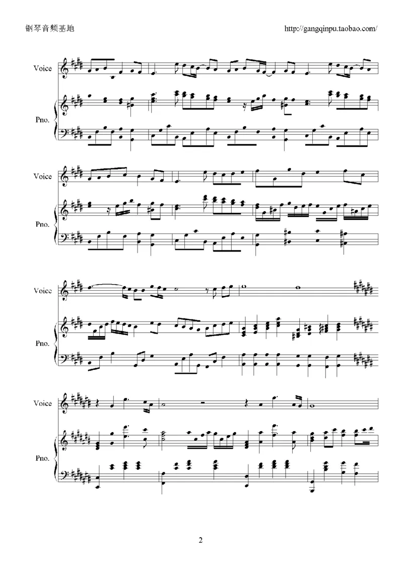 04、张学友（126页，26首）_一万首著名钢琴曲谱哈农贝多芬合集视频教学电子版高清无水印可打印_3流行音乐谱_流行钢琴谱合集形式_高清PDF无水印