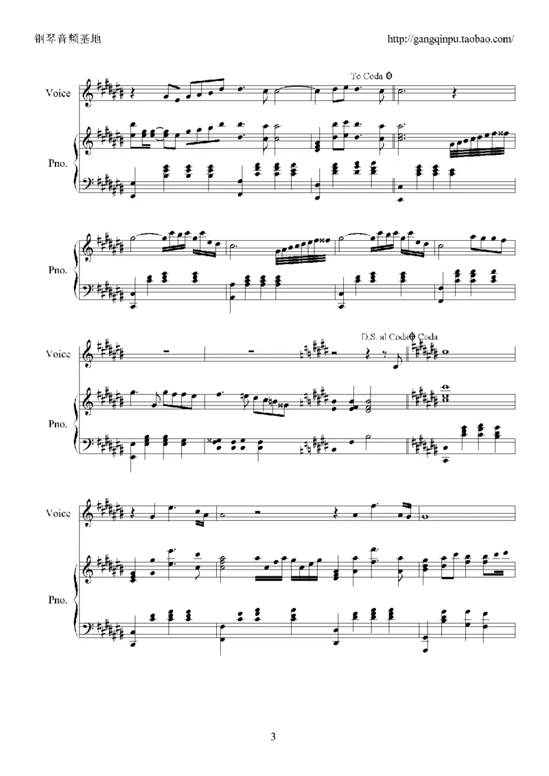 04、张学友（126页，26首）_一万首著名钢琴曲谱哈农贝多芬合集视频教学电子版高清无水印可打印_3流行音乐谱_流行钢琴谱合集形式_高清PDF无水印