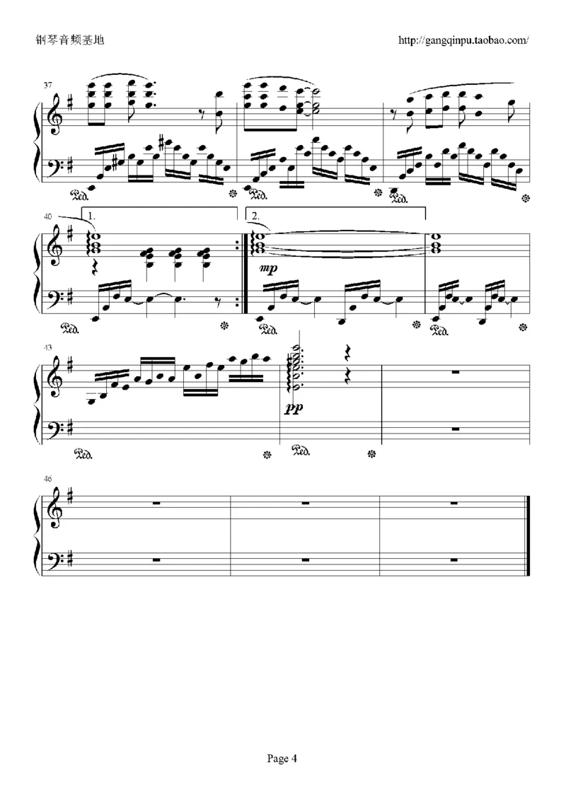 04、张学友（126页，26首）_一万首著名钢琴曲谱哈农贝多芬合集视频教学电子版高清无水印可打印_3流行音乐谱_流行钢琴谱合集形式_高清PDF无水印