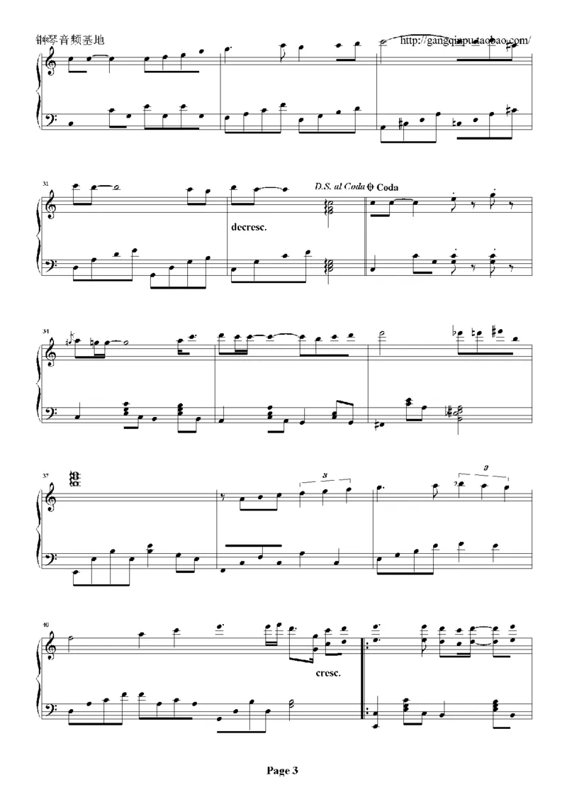 04、张学友（126页，26首）_一万首著名钢琴曲谱哈农贝多芬合集视频教学电子版高清无水印可打印_3流行音乐谱_流行钢琴谱合集形式_高清PDF无水印