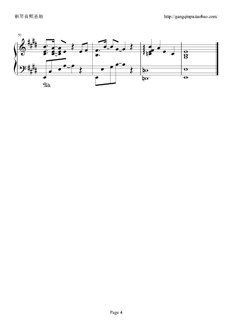 04、张学友（126页，26首）_一万首著名钢琴曲谱哈农贝多芬合集视频教学电子版高清无水印可打印_3流行音乐谱_流行钢琴谱合集形式_高清PDF无水印