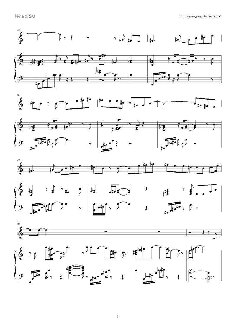 04、张学友（126页，26首）_一万首著名钢琴曲谱哈农贝多芬合集视频教学电子版高清无水印可打印_3流行音乐谱_流行钢琴谱合集形式_高清PDF无水印