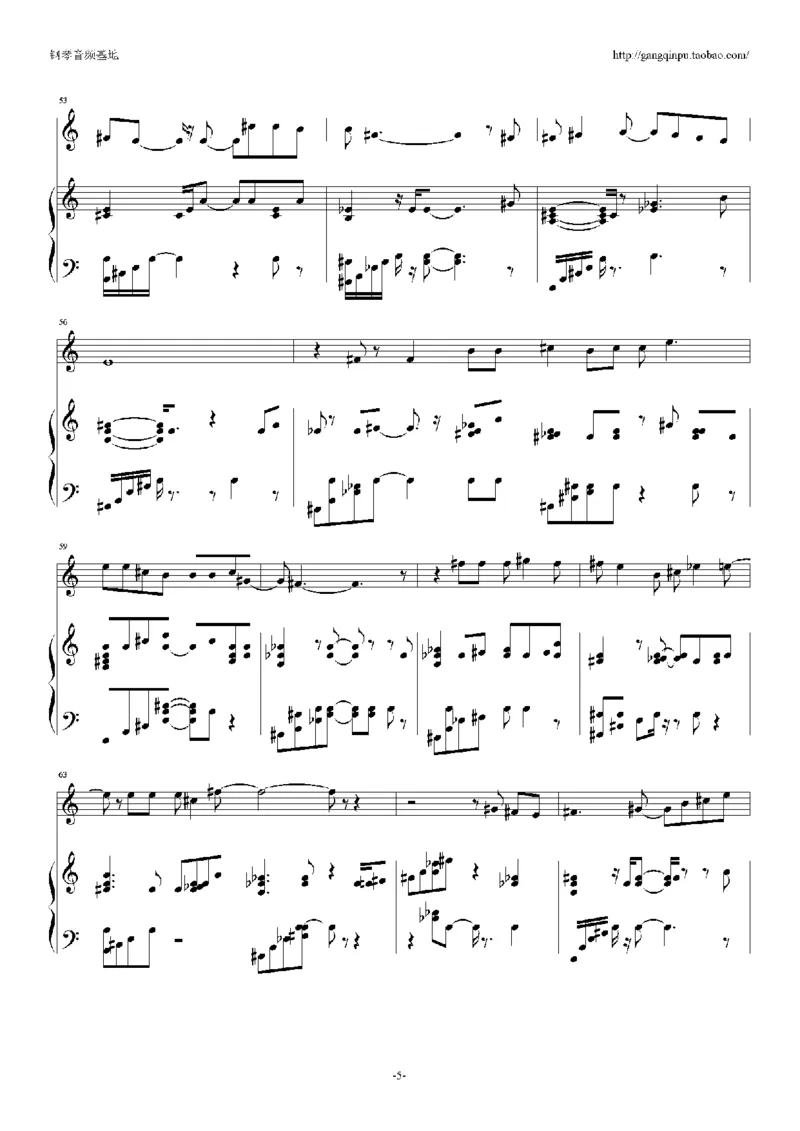 04、张学友（126页，26首）_一万首著名钢琴曲谱哈农贝多芬合集视频教学电子版高清无水印可打印_3流行音乐谱_流行钢琴谱合集形式_高清PDF无水印