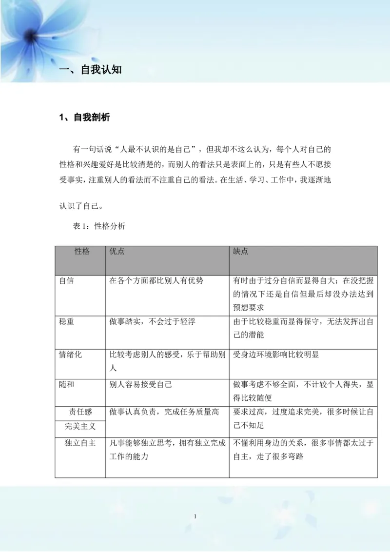 职业生涯规划书-旅游管理专业_E6-职业规划_49旅游管理专业