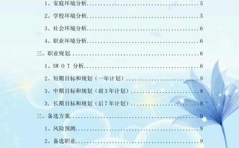 职业生涯规划书-旅游管理专业_E6-职业规划_49旅游管理专业