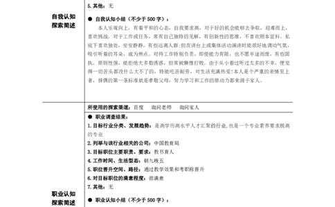 物理系师范生大学生职业规划书_E6-职业规划_73物理专业