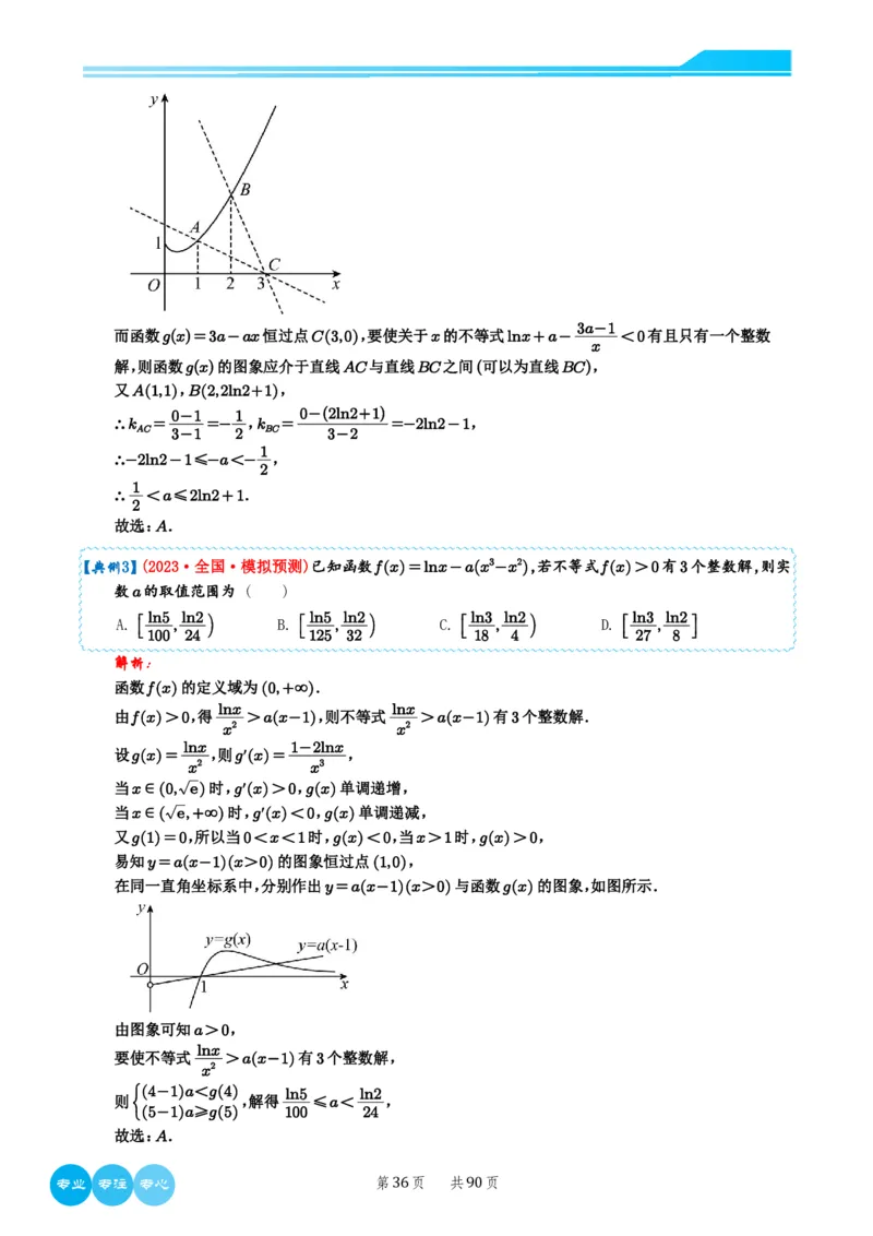 2024选填压轴解题技巧（教师版）(1)_2024年4月_01按日期_6号_2024届新结构高考数学合集_新高考19题（九省联考模式）数学合集140套_2024年新高考选填压轴解题技巧
