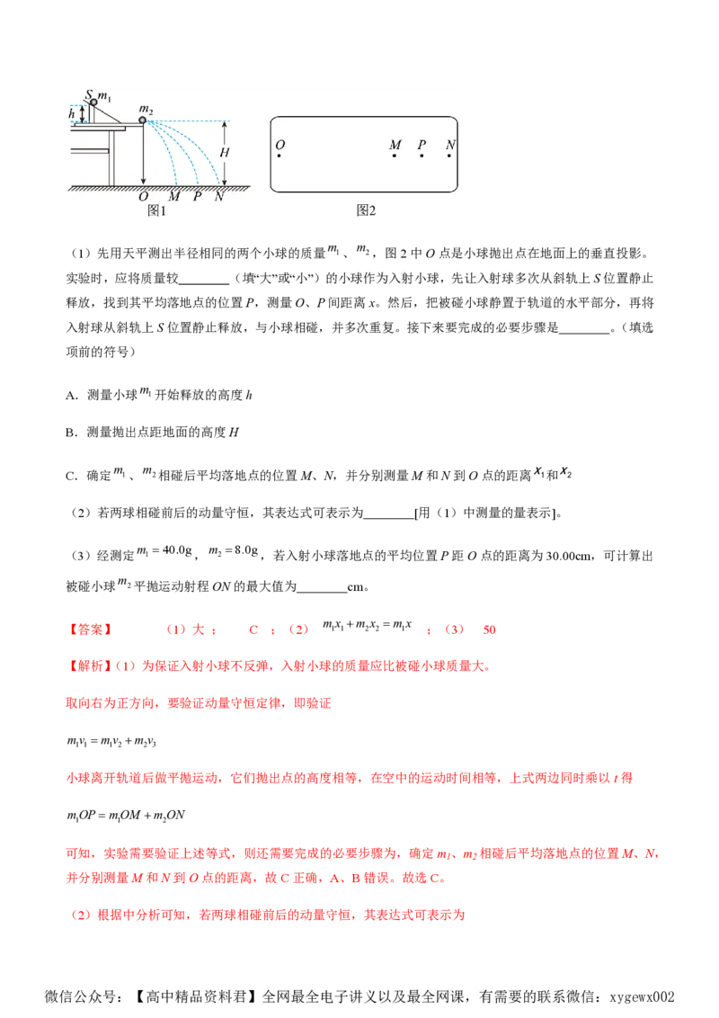 黄金卷02-赢在高考&middot;黄金8卷备战2024年高考物理模拟卷（湖南专用）（解析版）_2024高考押题卷_92024赢在高考全系列_（通用版）2024《赢在高考&middot;黄金预测卷》（九科全）各八套