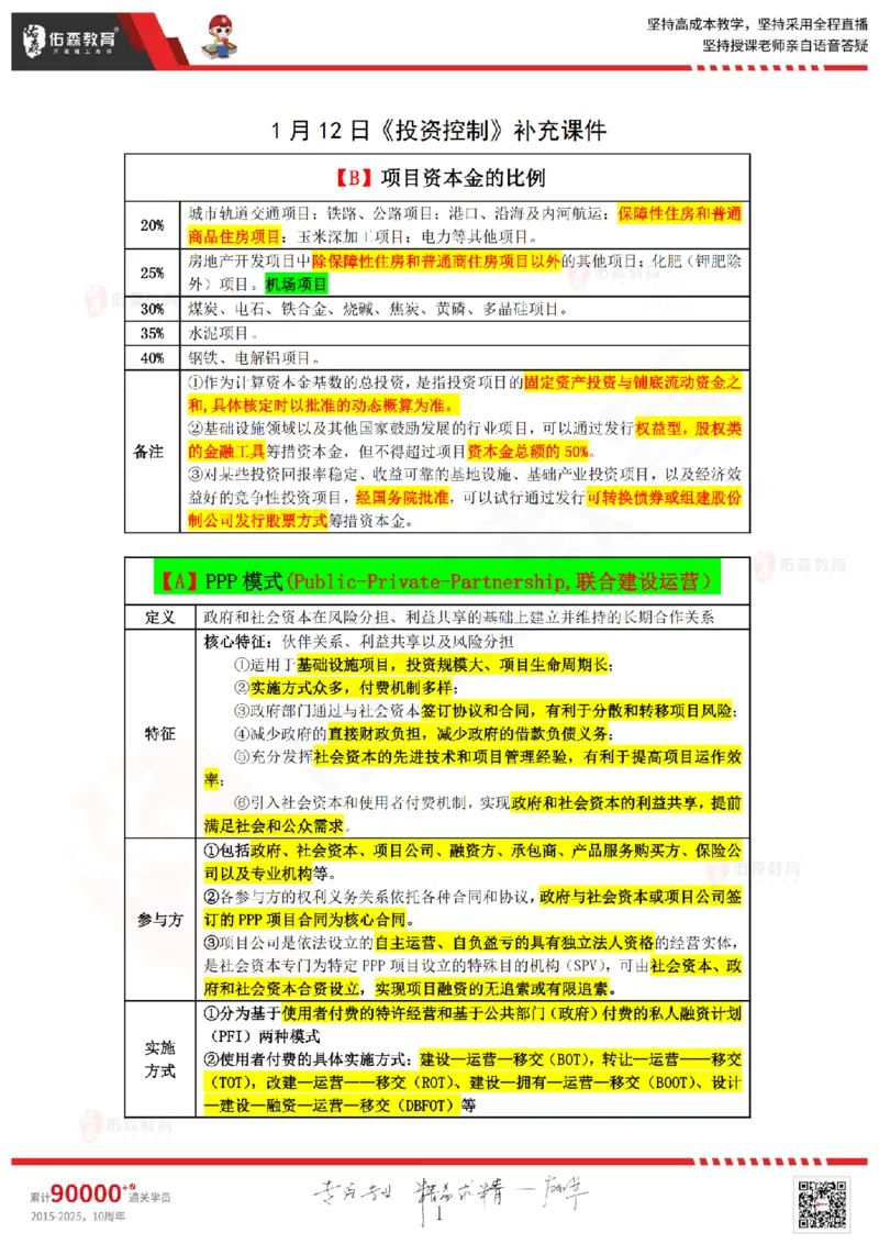 2025.2.8佑森教育叶虎翼授课监理投资控制《投资控制（2）》专用讲义，版权所有，侵权必究_监理工程师_2025监理工程师_2025年监理工程师SVIP_2025年监理土建控制SVIP