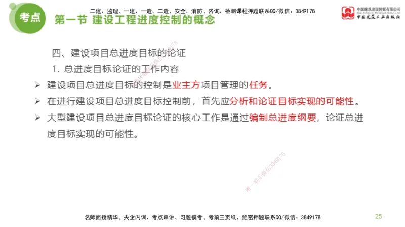 01节监理工程师目标控制超强周练（01.16）_监理工程师_2025监理工程师_2025年监理工程师SVIP_2025年监理土建控制SVIP_03-习题精析✿实战特训✿模考通关_讲义