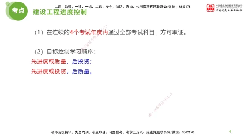 01节监理工程师目标控制超强周练（01.16）_监理工程师_2025监理工程师_2025年监理工程师SVIP_2025年监理土建控制SVIP_03-习题精析✿实战特训✿模考通关_讲义
