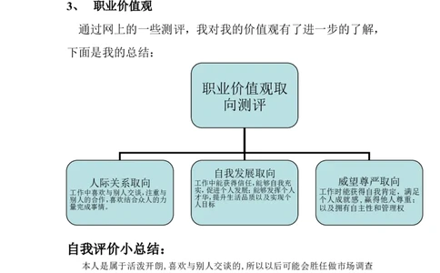 职业生涯规划书_E6-职业规划_84统计学专业