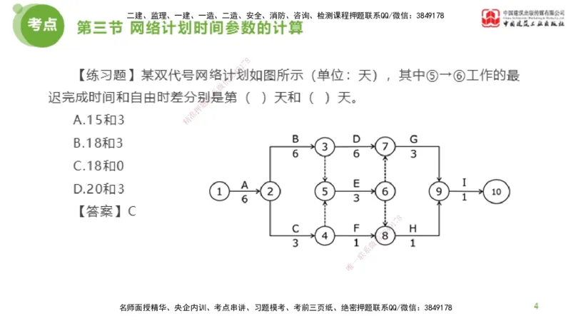 05节监理工程师目标控制超强周练（02.27）_监理工程师_2025监理工程师_2025年监理工程师SVIP_2025年监理土建控制SVIP_03-习题精析✿实战特训✿模考通关_讲义