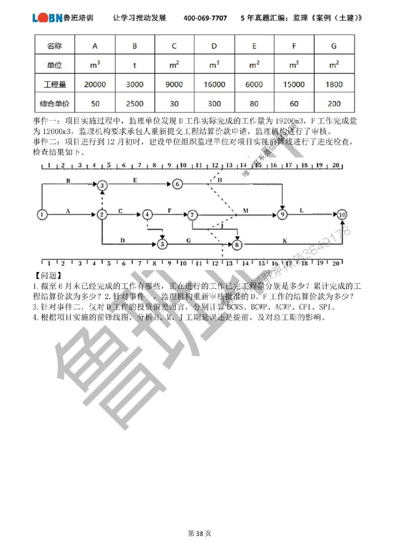 2020-2024年监理《案例分析（土建）》真题汇编_监理工程师_2025监理工程师_2025年监理工程师SVIP_2025年监理土建案例SVIP_01-精华文档✿电子教材✿历年真题