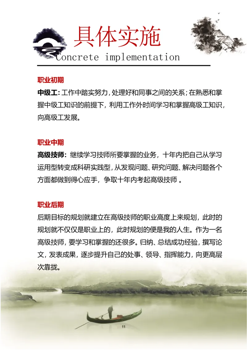 职业规划范本(04)_E6-职业规划_01精选word模板（推荐使用，修改后可用）