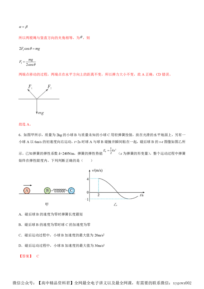 黄金卷04-赢在高考&middot;黄金8卷备战2024年高考物理模拟卷（湖南专用）（解析版）_2024高考押题卷_92024赢在高考全系列_（通用版）2024《赢在高考&middot;黄金预测卷》（九科全）各八套