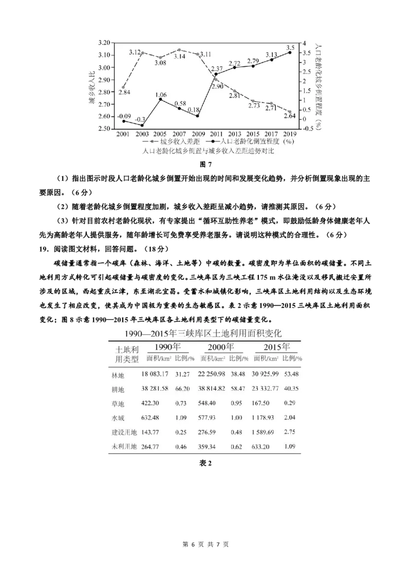 5月6日地理保温最终稿_2024年5月_01按日期_23号_2024届河北省邯郸市高三下学期5月保温试题_2024邯郸市五月高三保温考试地理试卷及答案