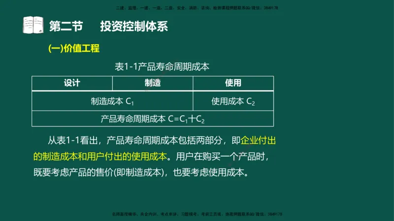 01投资控制-第一章概述第一节第二节_监理工程师_2025监理工程师_2025年监理工程师SVIP_2025年监理水利控制SVIP_02-基础精讲✿高端面授✿深度强化_03.投资_讲义