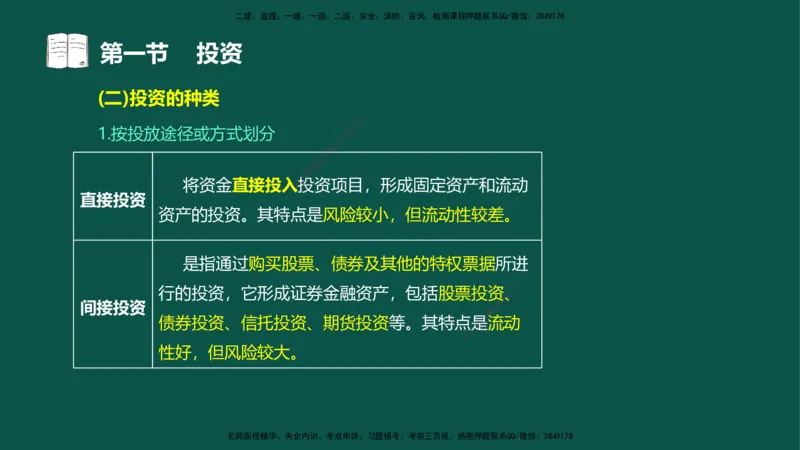 01投资控制-第一章概述第一节第二节_监理工程师_2025监理工程师_2025年监理工程师SVIP_2025年监理水利控制SVIP_02-基础精讲✿高端面授✿深度强化_03.投资_讲义