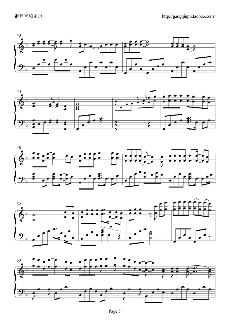 09、谭咏麟（34页，共8首）_一万首著名钢琴曲谱哈农贝多芬合集视频教学电子版高清无水印可打印_3流行音乐谱_流行钢琴谱合集形式_高清PDF无水印