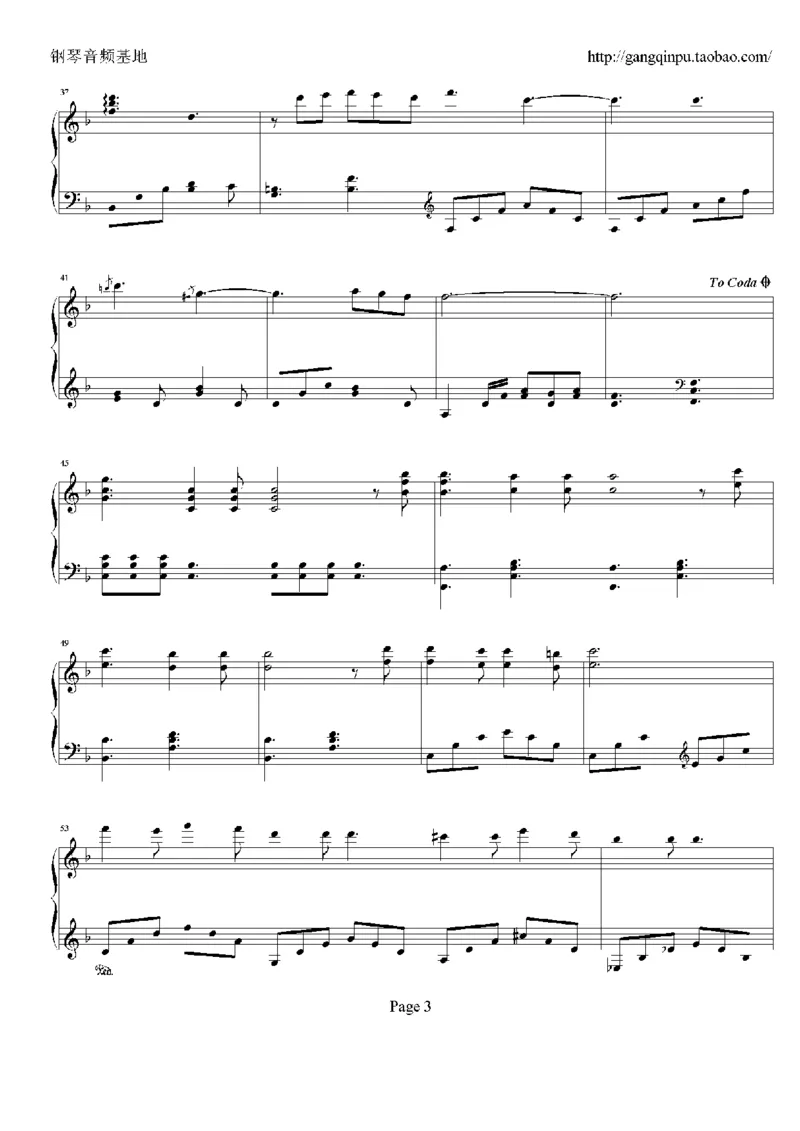 09、谭咏麟（34页，共8首）_一万首著名钢琴曲谱哈农贝多芬合集视频教学电子版高清无水印可打印_3流行音乐谱_流行钢琴谱合集形式_高清PDF无水印