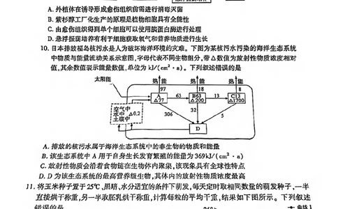 2024届福建省厦门市高三下学期第四次质量检测考试生物试题+答案(1)_2024年5月_025月合集_2024届福建省厦门市高三下学期联考模拟预测
