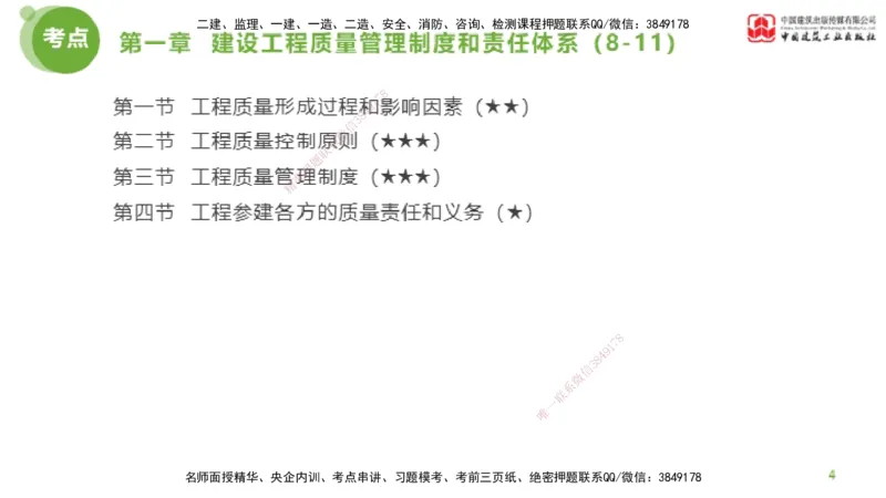 07节监理工程师目标控制超强周练-质量控制（03.06）_监理工程师_2025监理工程师_2025年监理工程师SVIP_2025年监理土建控制SVIP_03-习题精析✿实战特训✿模考通关_讲义