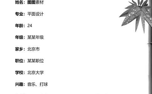 职业规划范本(01)_E6-职业规划_01精选word模板（推荐使用，修改后可用）