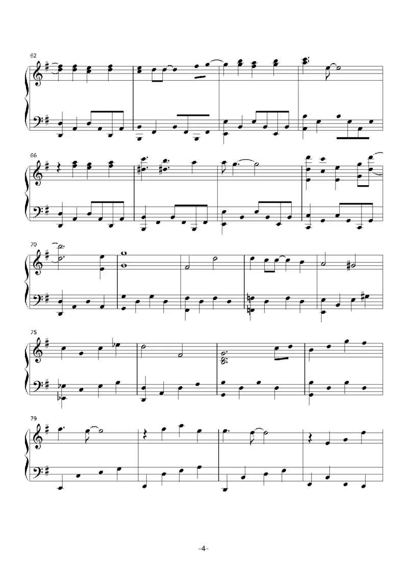 17、方力申（32页，共5首）_一万首著名钢琴曲谱哈农贝多芬合集视频教学电子版高清无水印可打印_3流行音乐谱_流行钢琴谱合集形式_高清PDF无水印