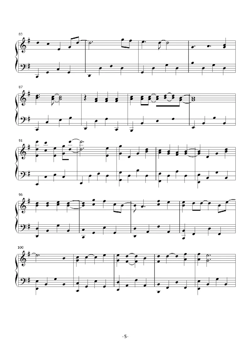 17、方力申（32页，共5首）_一万首著名钢琴曲谱哈农贝多芬合集视频教学电子版高清无水印可打印_3流行音乐谱_流行钢琴谱合集形式_高清PDF无水印