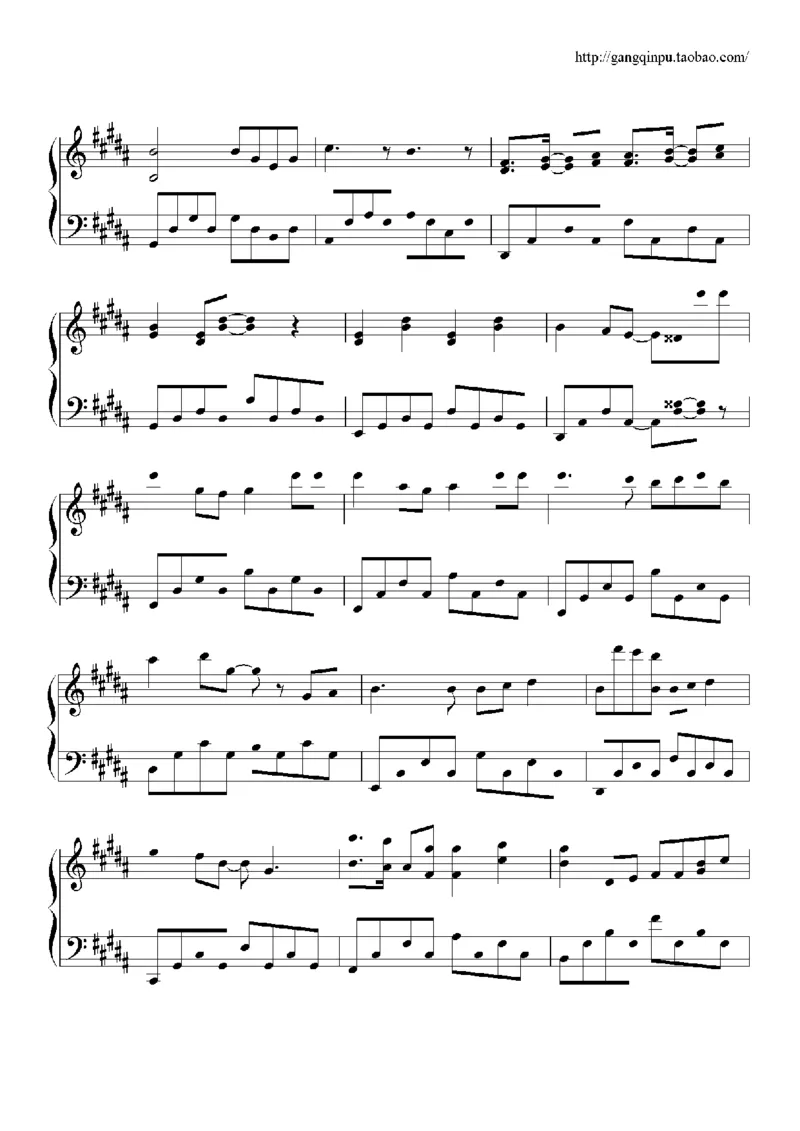 17、方力申（32页，共5首）_一万首著名钢琴曲谱哈农贝多芬合集视频教学电子版高清无水印可打印_3流行音乐谱_流行钢琴谱合集形式_高清PDF无水印