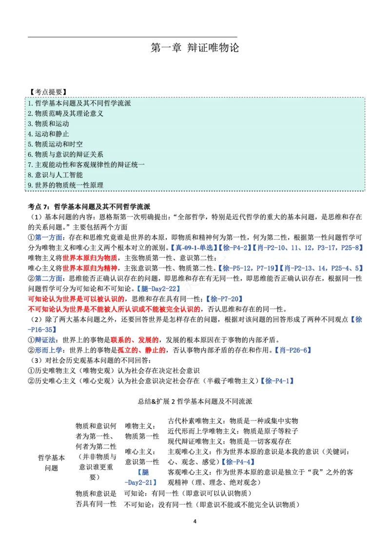 马原_2026考公资料_（49）政治理论合集_政治理论合集_2025考研政治pdf（笔记）_肖秀荣考研政治_24肖秀荣_24肖、徐、腿三合一题目对应考点_资料1不带题库
