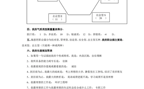 我的职业生涯规划书_E6-职业规划_100水利专业