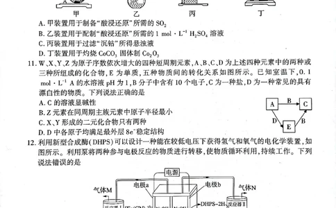 2024届陕西省渭南市临渭区高三下学期三模理综试题_2024年5月_01按日期_12号_2024届陕西省渭南市临渭区高三下学期三模_2024届陕西省渭南市临渭区高三下学期三模理综试题