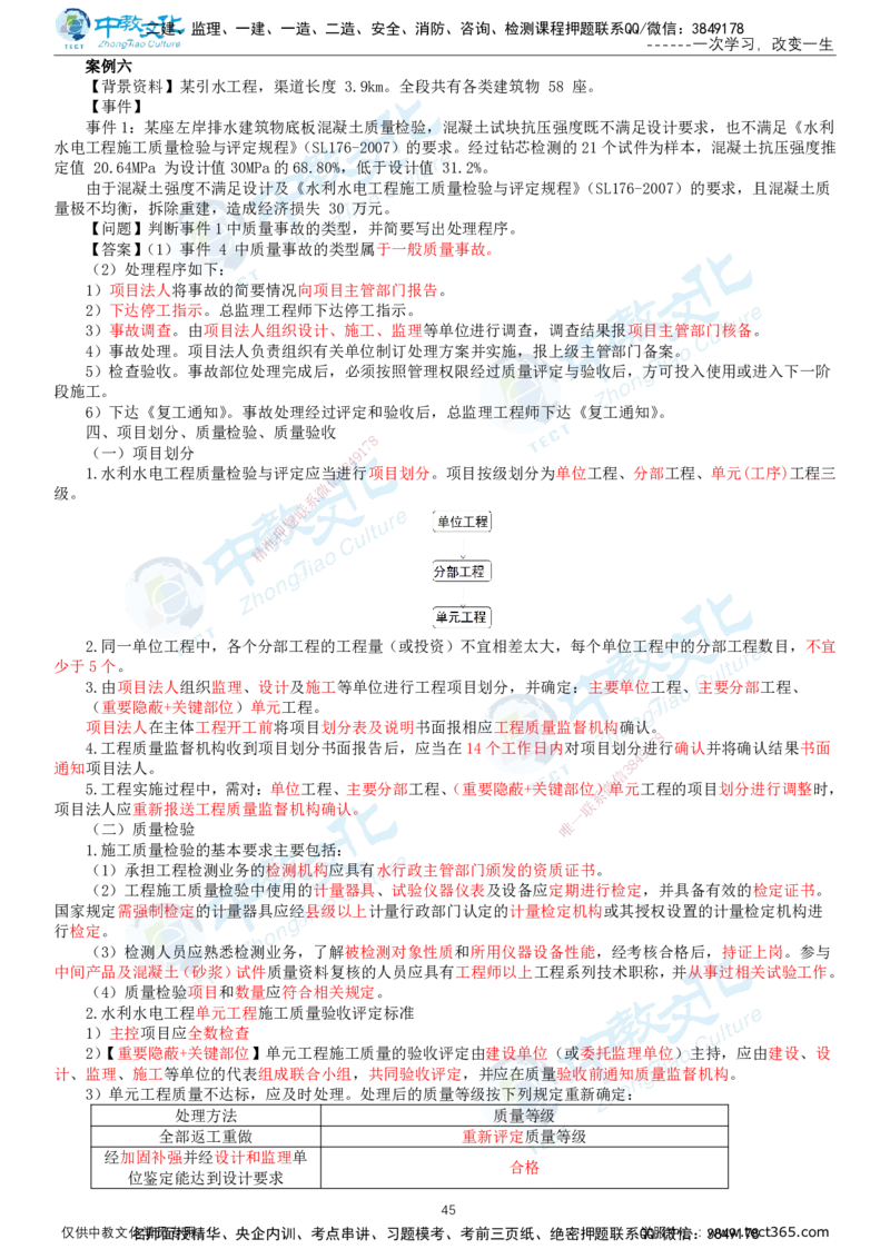 02.2025-监理-案例分析（水利）-基础精讲-打印版讲义_监理工程师_2025监理工程师_2025年监理工程师SVIP_2025年监理水利案例SVIP_02-基础精讲✿高端面授✿深度强化_课程讲义