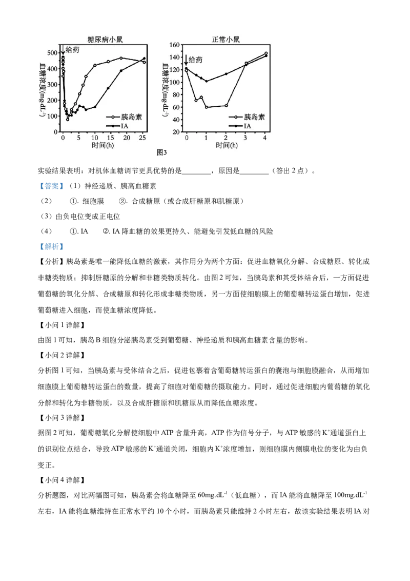 江西省赣州市2023-2024学年高二下学期7月期末考试生物Word版含解析(1)_8月_240807江西省赣州市2023-2024学年高二下学期7月期末考试