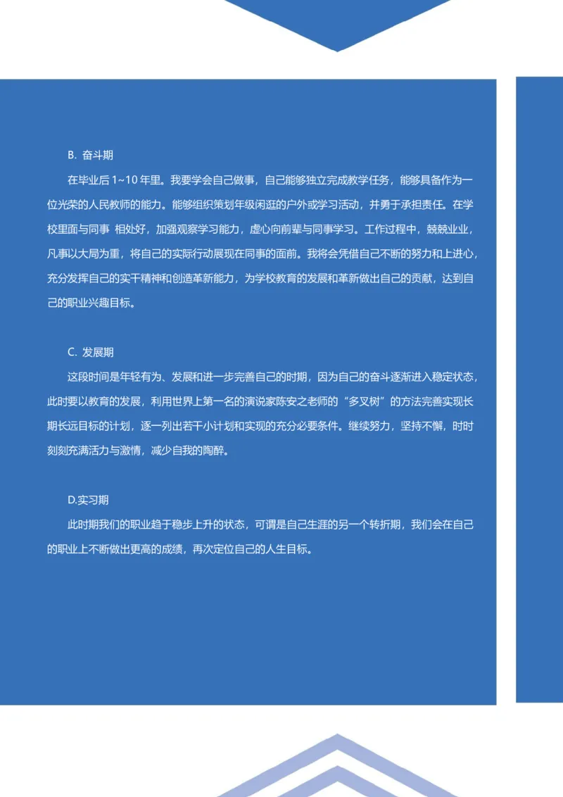 职业规划范本(02)_E6-职业规划_01精选word模板（推荐使用，修改后可用）
